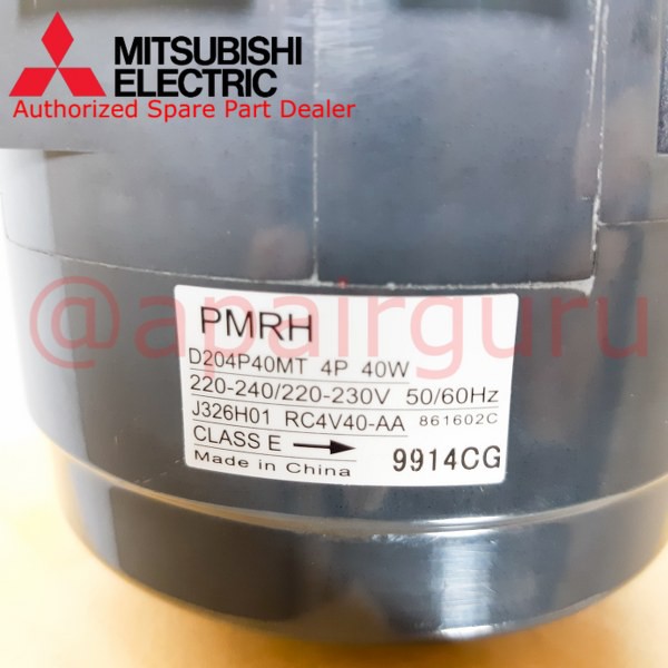 มอเตอร์คอยล์เย็น Mitsubishi Electric รหัส E22527300 ** INDOOR FAN MOTOR มอเตอร์พัดลม คอยล์เย็น อะไหล่แอร์ มิตซูบิชิอิเล็คทริค ของแท้