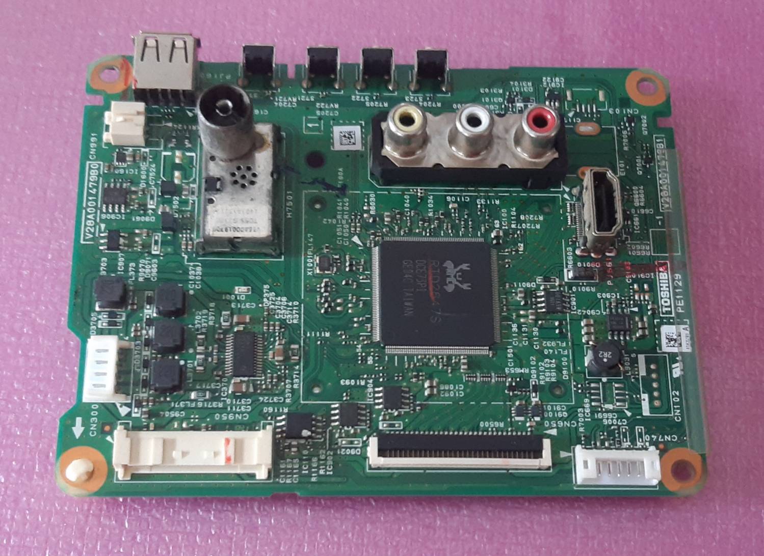 อันที่ 194 TOSHIBA 32P1300VT ซีสเตร็ม V28A001479B ดี ราคา 980 บาท