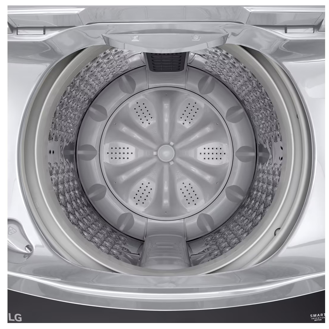 เครื่องซักผ้าฝาบน SMART INVERTER สีเทา LG 15 กก. รุ่น T2515VBTM (ชลบุรีส่งฟรี)