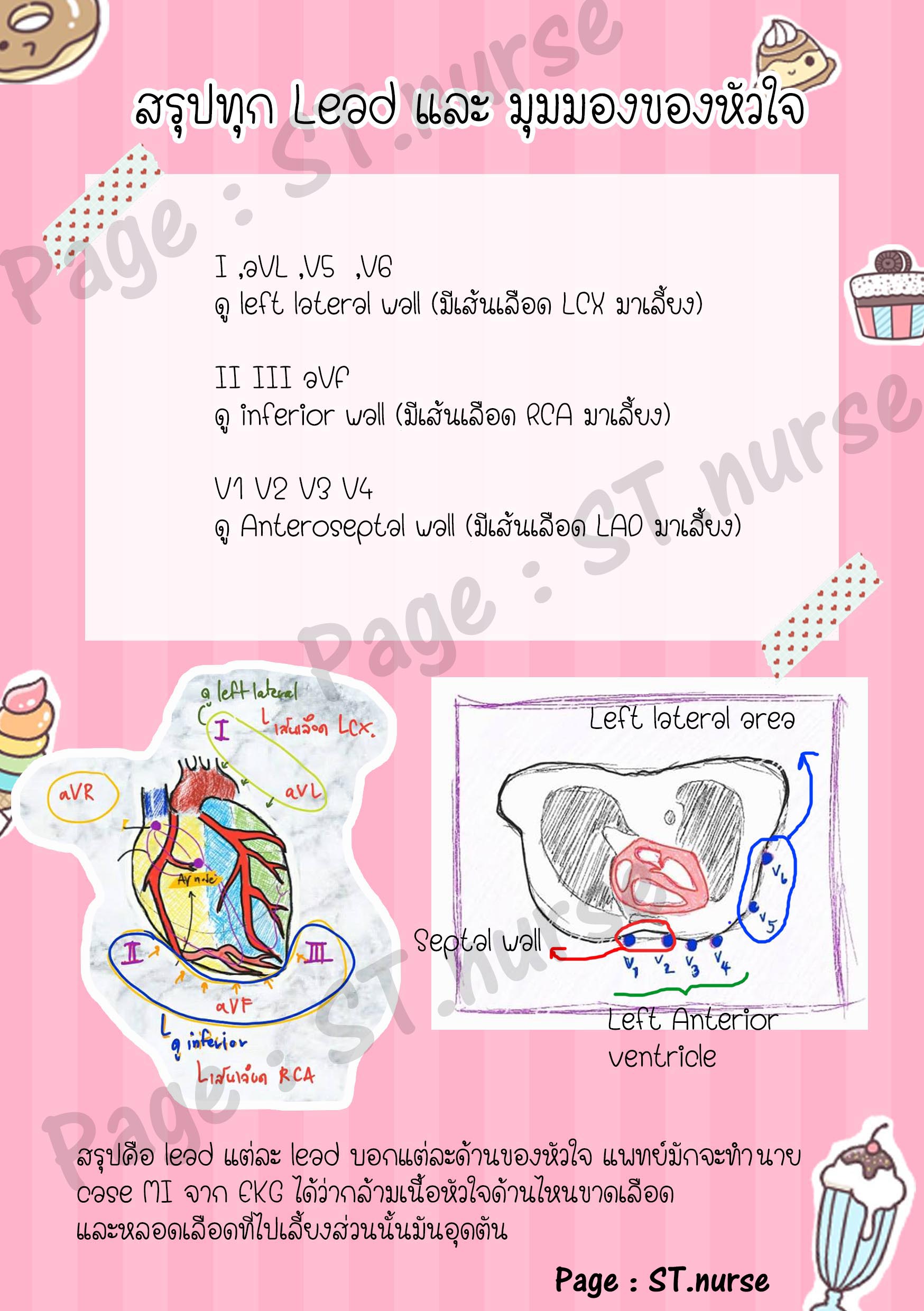 สมุดสอนอ่าน EKG ง่ายๆ (St.nurse Easy ECG)