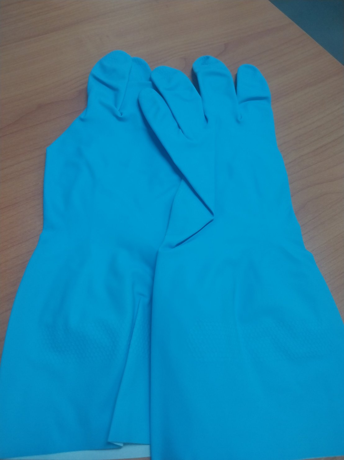 [ยกโหล 12 คู่] HDBY ถุงมือเฮฟวีดิวตี้ไนไตร ยาว 13 นิ้ว หนา 14 มิล ฝ่ามือหยาบแบบรังผึ้ง แบรนด์ ดูราเซฟ