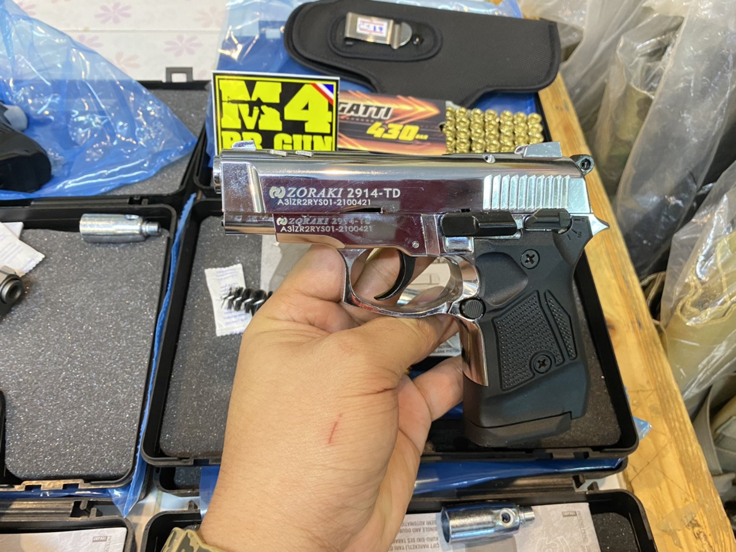 ZORAKI 2914TD เงินเงา