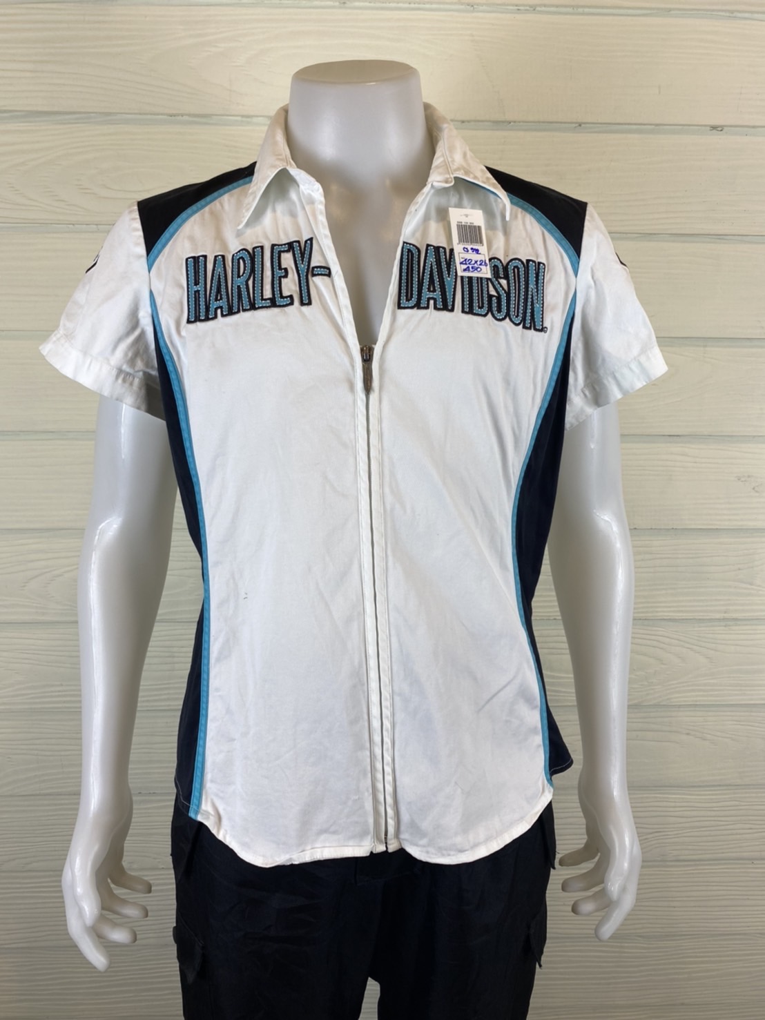 เสื้อขี่มอเตอร์ไซด์( มือสอง) CS 912 : อก 42-44" ยาว 26" (M) Harley Davidson