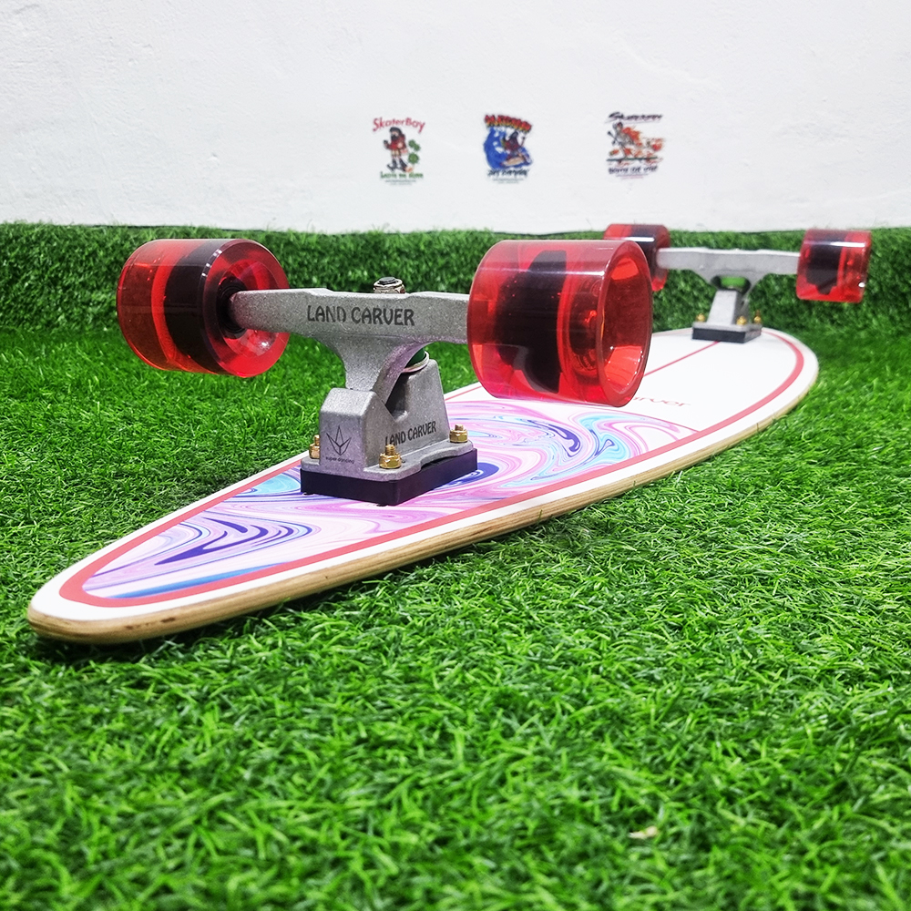 0202 RareAnt Surf skate บอร์ด 36x9.5 นิ้ว ทรัคบูชชิ่ง CX4 ล้อ 70mm เซิร์ฟสเก็ต ยาว ทรงหยดน้ำ