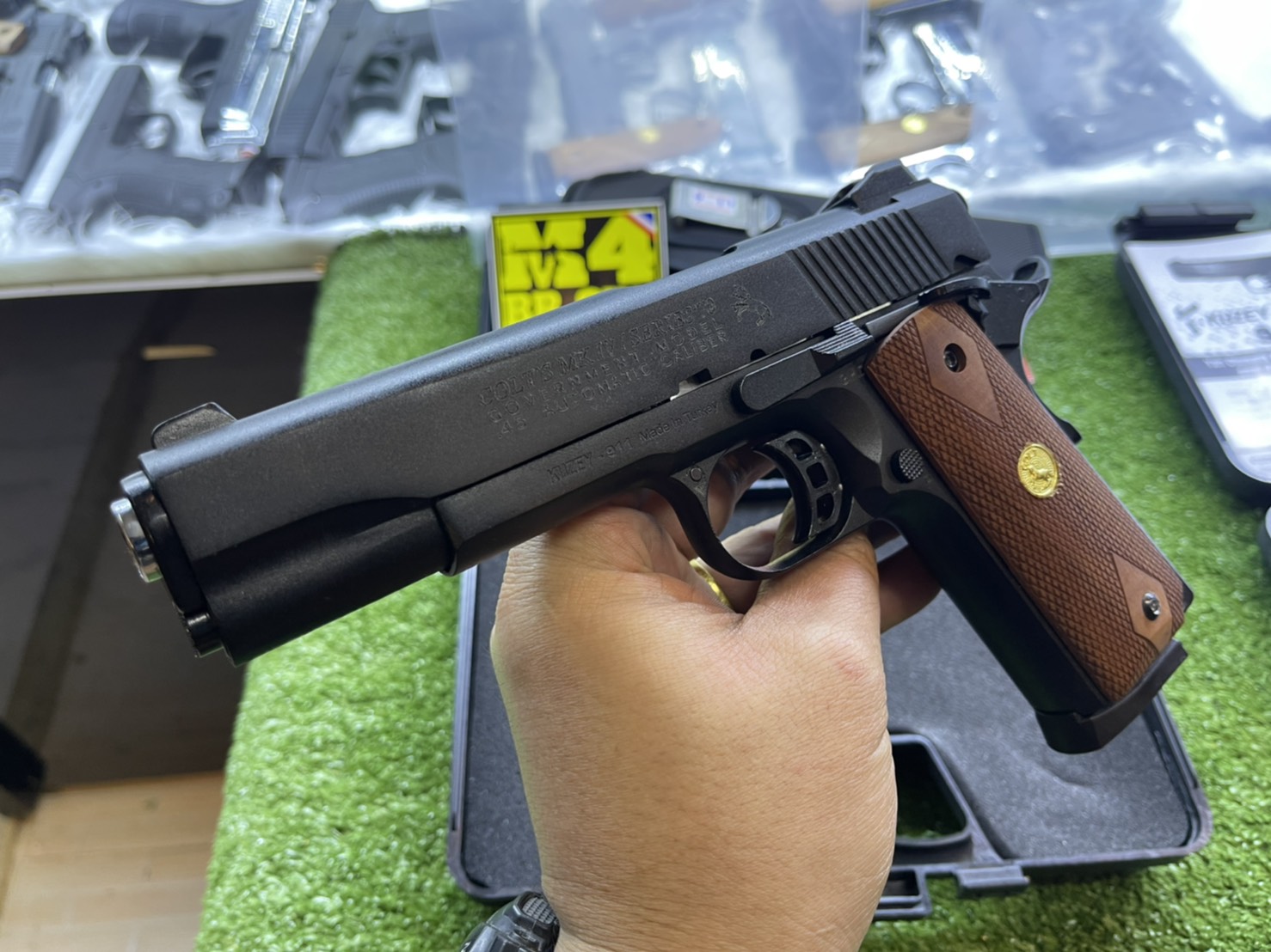 KUZEY M1911 ลาย Series 70 ลำกล้อง 5" ดำ