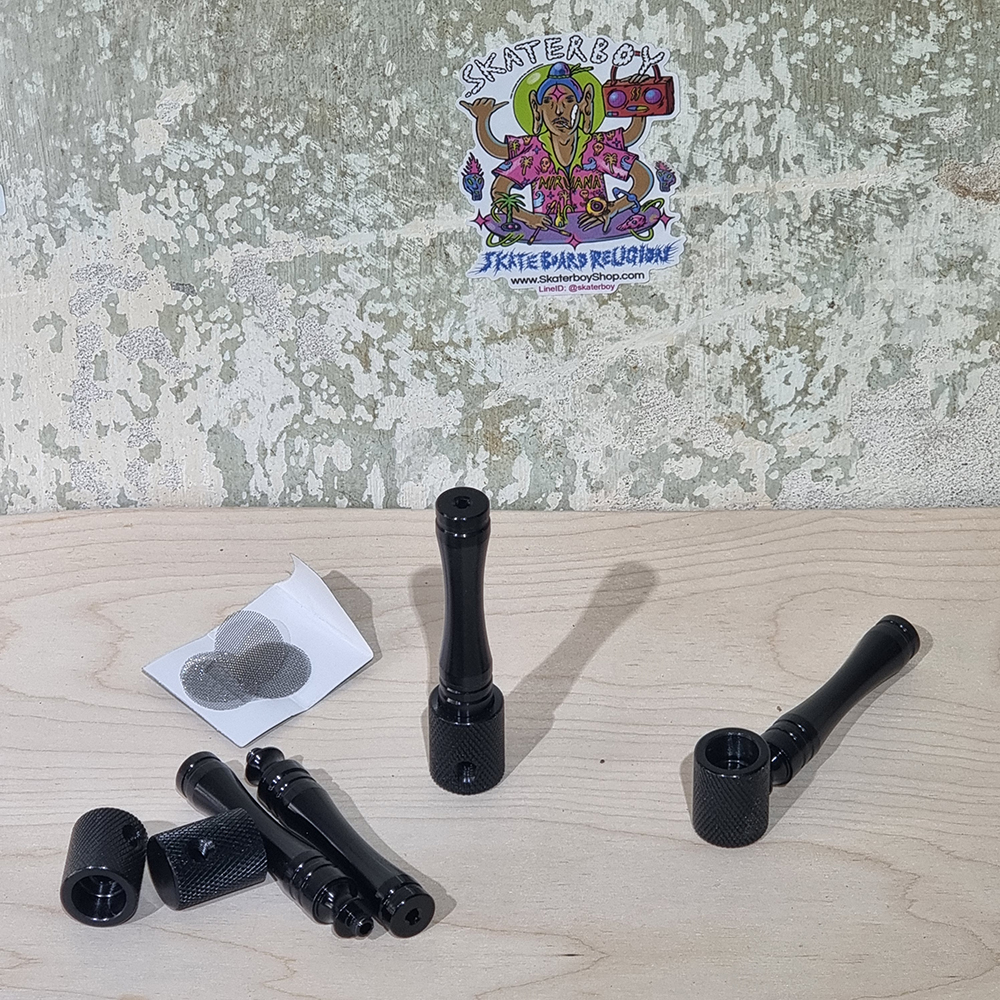 [1006] ไปร์ Pipe พกพา ฟรี ตะแกรง2ชุด ขนาด 85mm เก็บง่าย ประกอบง่าย