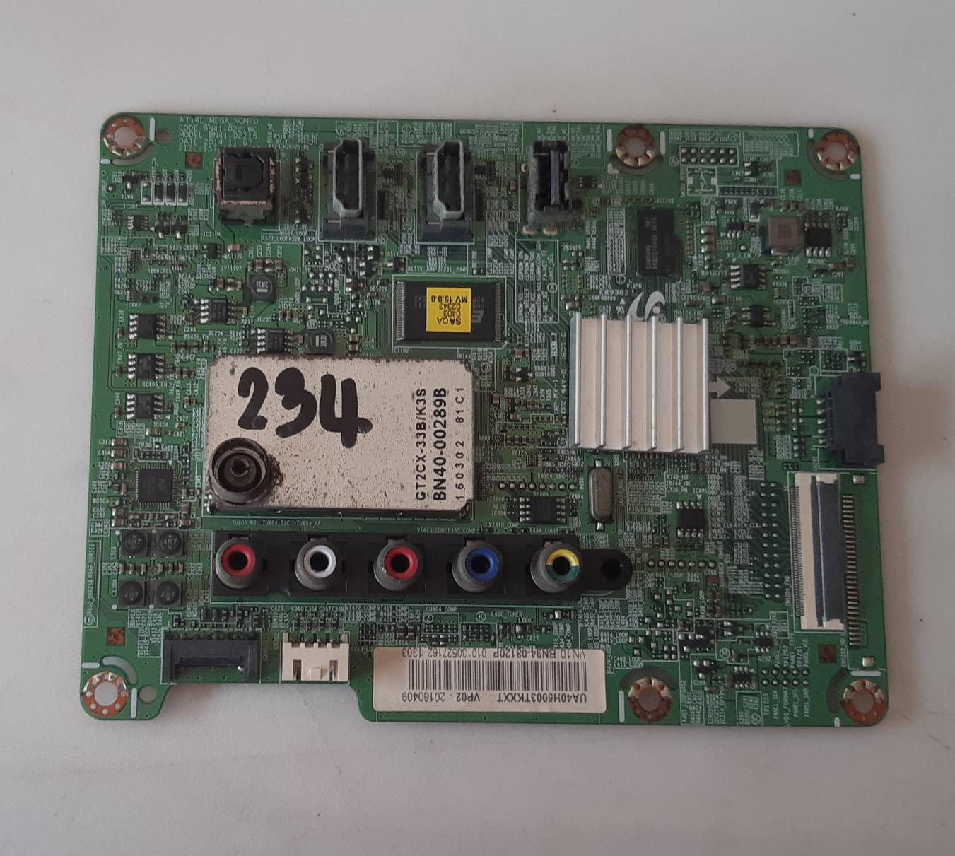 อันที่ 234 Samsung UA40H5003TK ซีสเตร็ม BN41-02216 ดีเทสแล้ว 51PIN