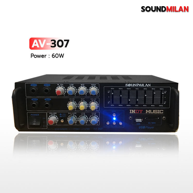 พาวเวอร์แอมป์ 60วัตท์ AV-307