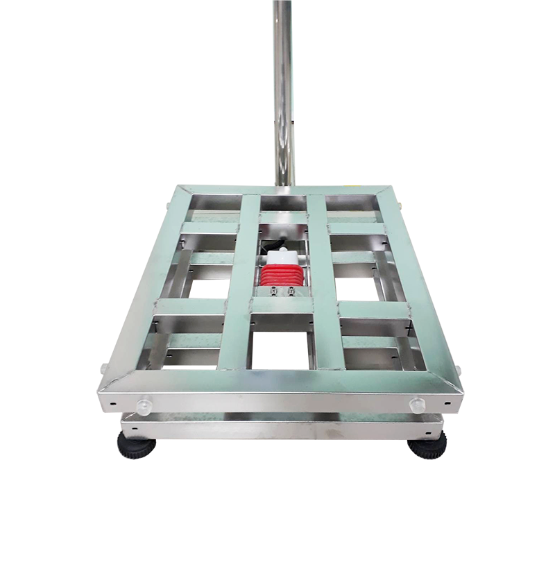 ชุดแท่นชั่งตั้งพื้นแบบกันน้ำ,กันฝุ่น หัวอ่านกันน้ำ/กันฝุ่นได้ถึง 2 ชั้น โครงสร้างแท่นชั่งเป็นสแตนเลส ขนาดแท่นชั่งมีให้เลือกตามความต้องการของลูกค้า