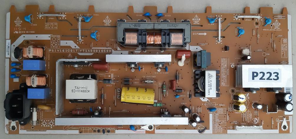P223 TOSHIBA 32AV700T 32PB1T 32PB10T ซัฟฟลาย V71A00016500 ดีเทสแล้ว