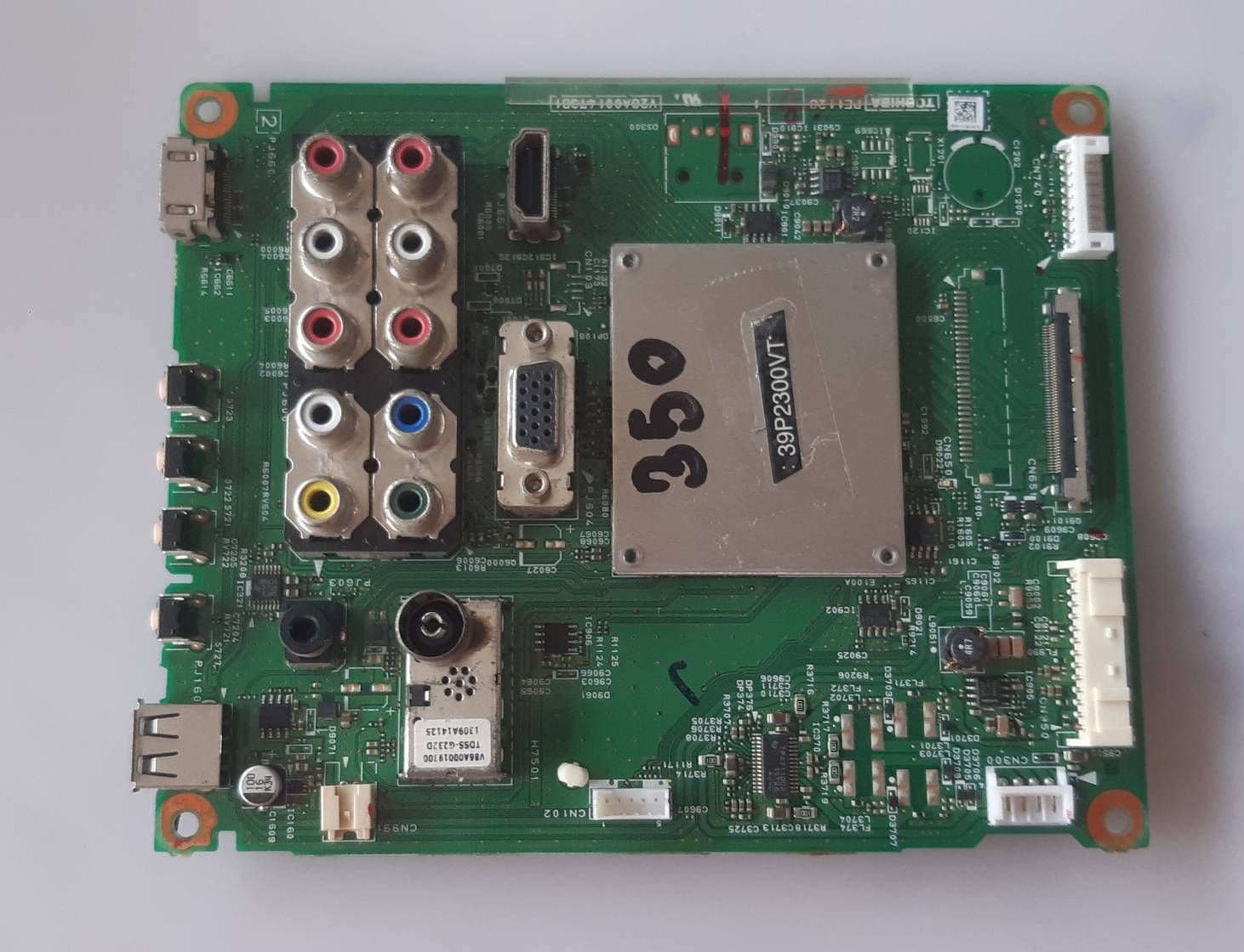 อันที่ 350 TOSHIBA 39P2300VT ซีสเตร็ม V28A001473B1 51PIN ดีเทสแล้ว