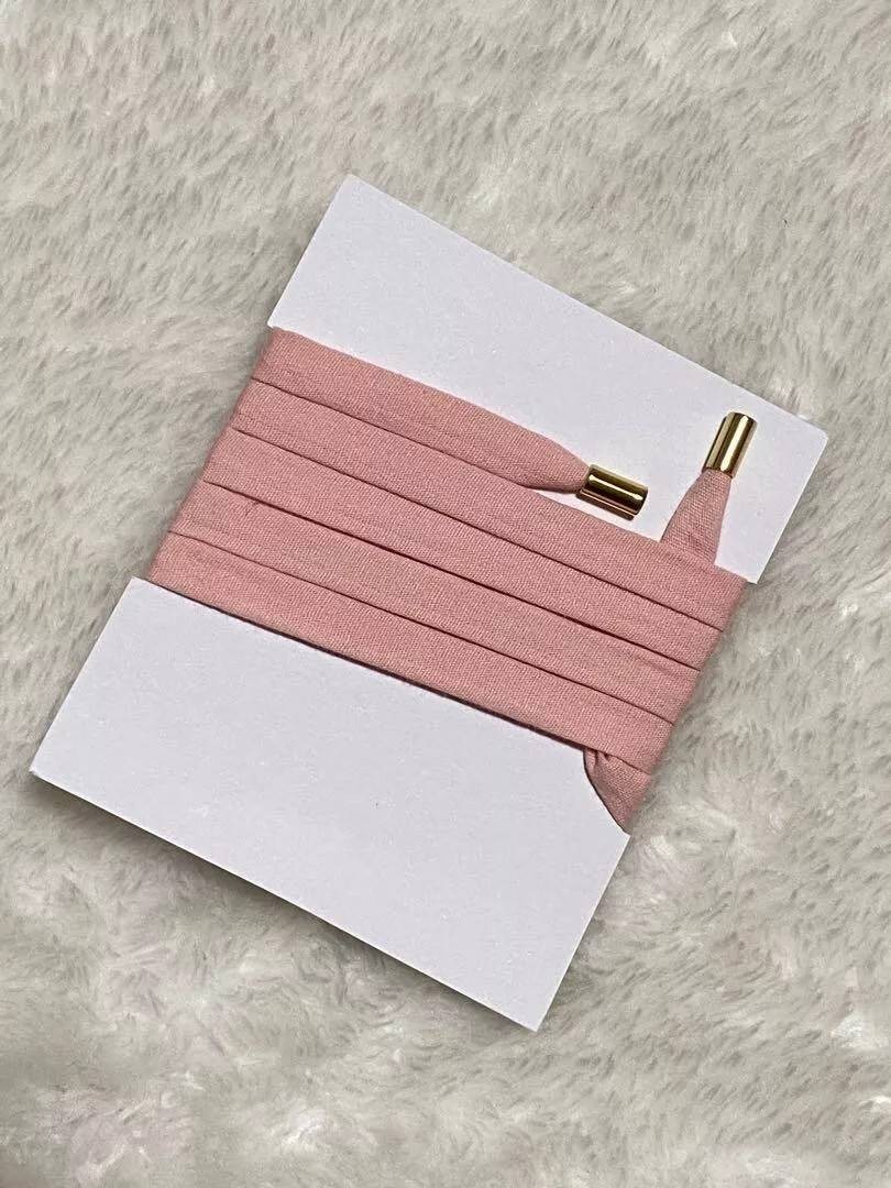 ริบบิ้นผูกข้อมือพร้อมจี้ Dior Pink Bracelet Choker Gold Charm Ribbon String