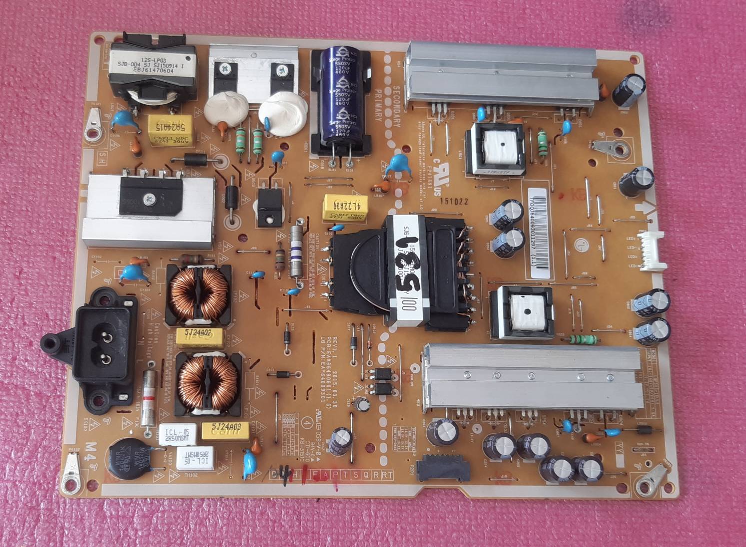 อันที่ 531 LG 55UF680T ซัฟฟลาย EAX66490601 ดีเทสแล้ว