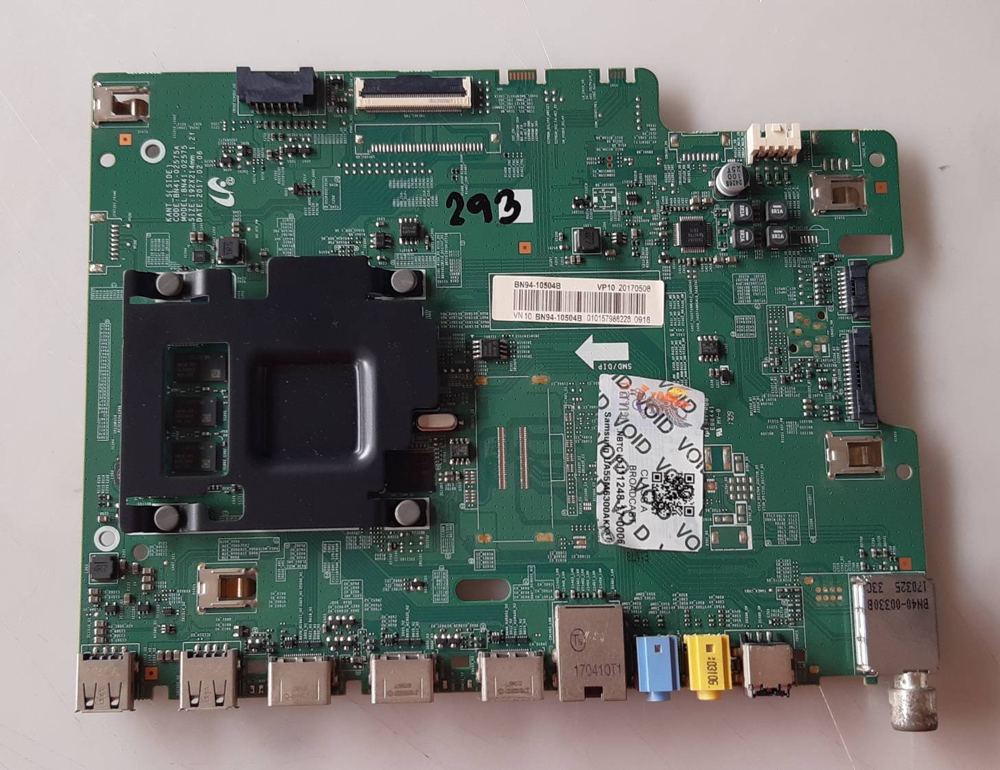 อันที่ 293 Samsung UA55M6300AK ซีสเตร็ม BN41-02575 BN94-10504B ดีเทสแล้ว