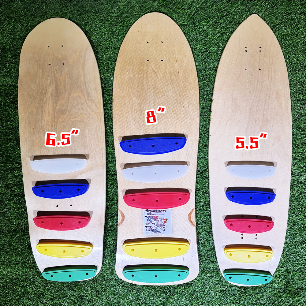 [0302] Tail guard ป้องกันรอยใต้บอร์ด ยกหน้า ไม่ล้ม กว้าง 5.5" 6.5" 8" พร้อมน็อตติดตั้งง่าย