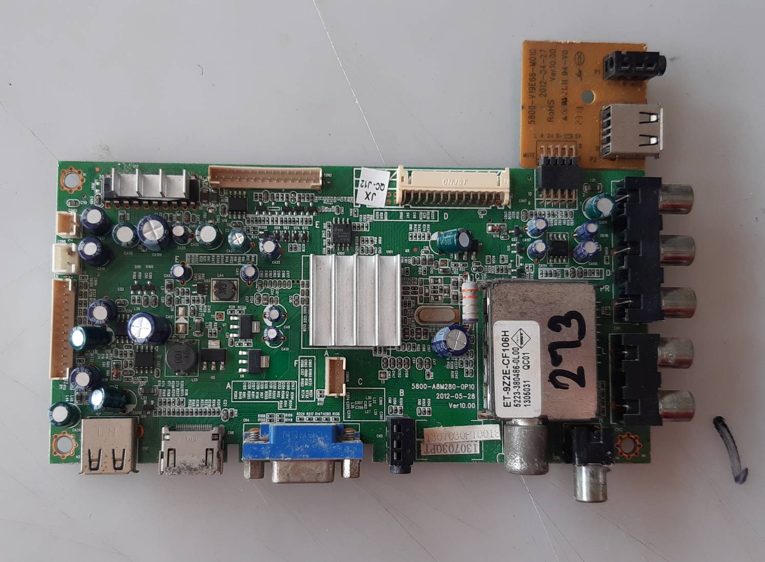 อันที่ 273 skyworth 29E63 ซีสเตร็ม 5800-A8M280-0P10 ดีเทสแล้ว