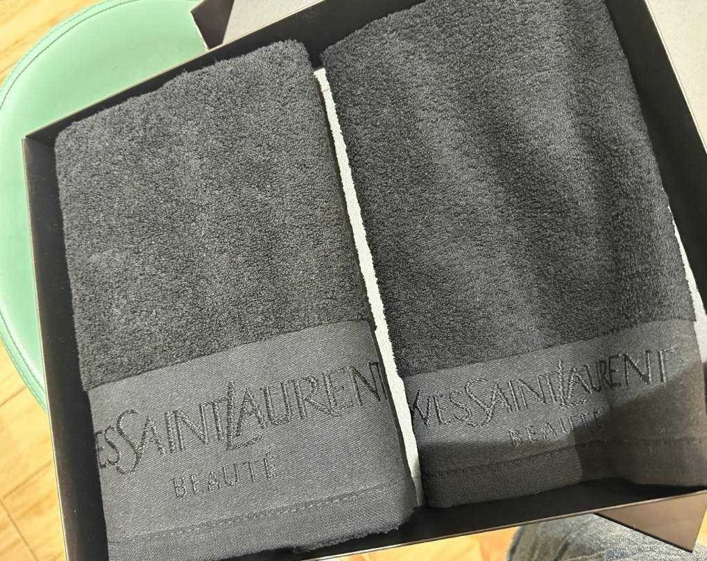 YSL Towels Set เซ็ทผ้าขนหนู 2 ชิ้น