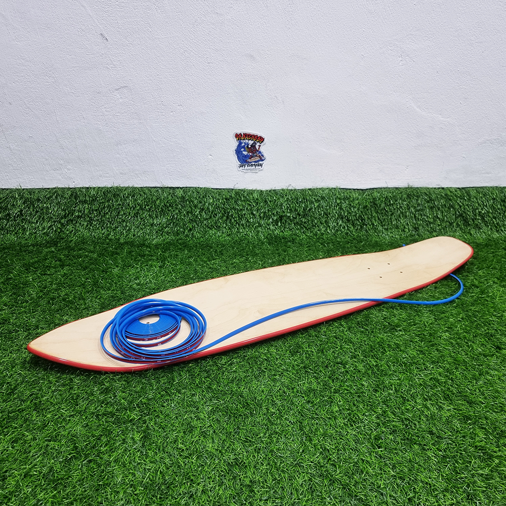 [0302] ขอบยางกันกระแทก สเก็ตบอร์ด ทุก2เมตร Free เทปใสกันน้ำ1ชิ้น Primerทำความสะอาดเพิ่มแรงยึด2ชิ้น