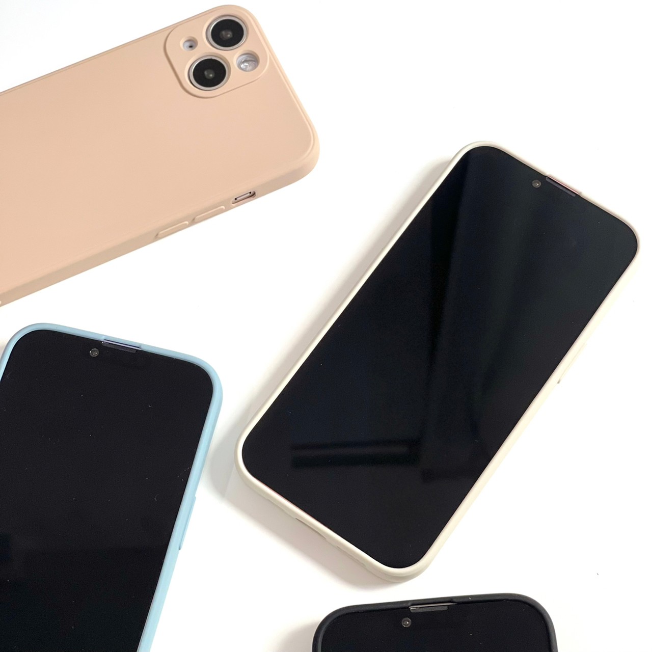 TPU case with camera (เคสทรงเหลี่ยม)