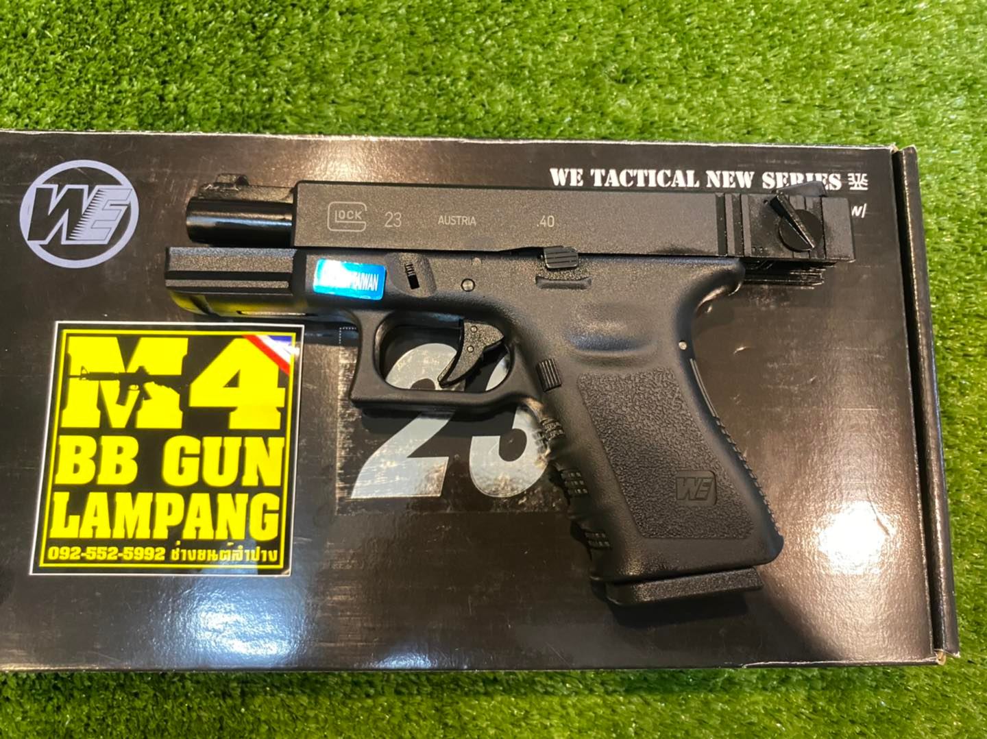 WE Glock23 Gen3 (Full Auto) – สีดำ