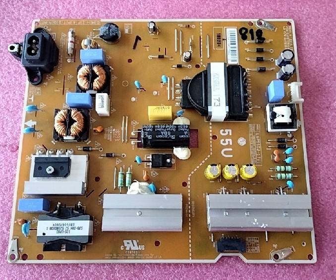 อันที่ 812 LG 55UJ630T ซัฟฟลาย EAY64529401 EAX67189101(1.4) LGP55DJ-17U1 ดีเทสแล้ว