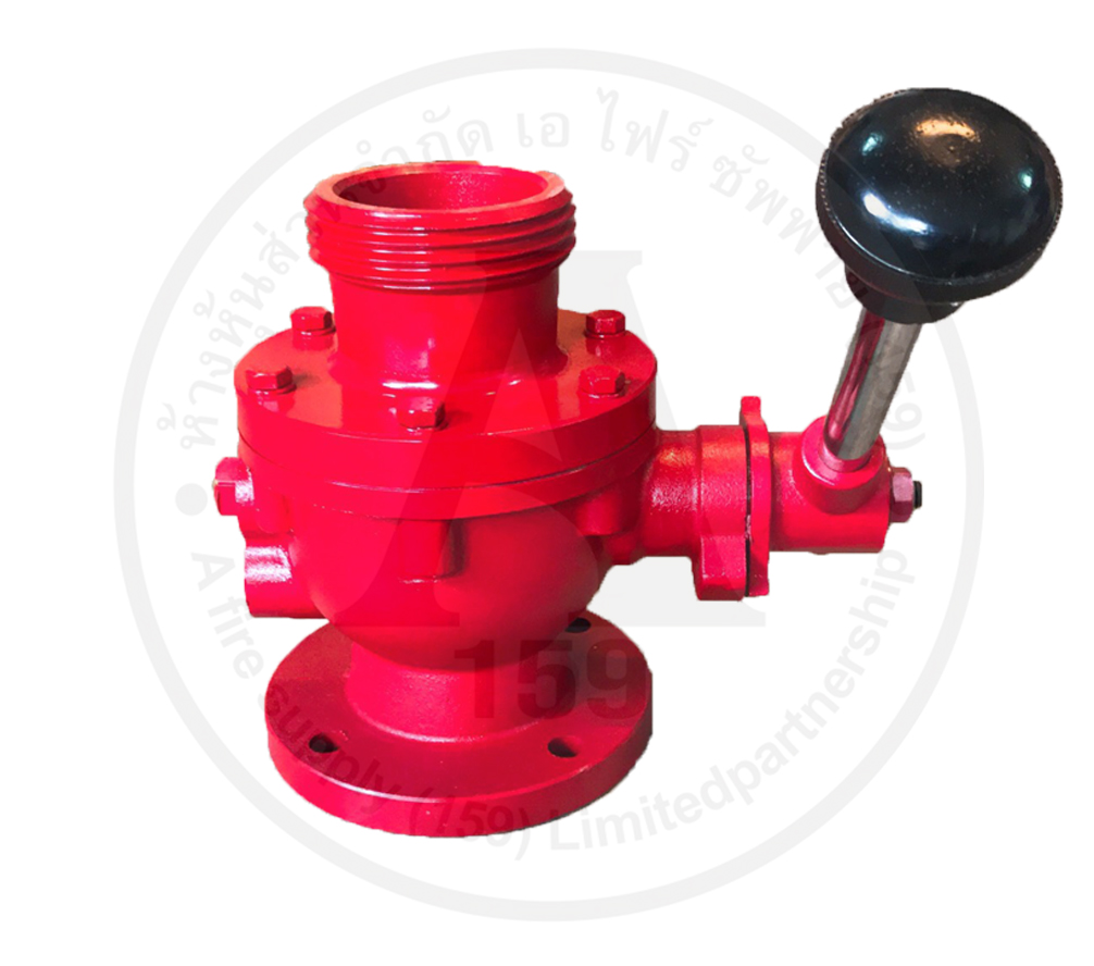 บอลวาล์วดับเพลิง ชนิดเกลียว ขนาด 2.5 นิ้ว รถดับเพลิง