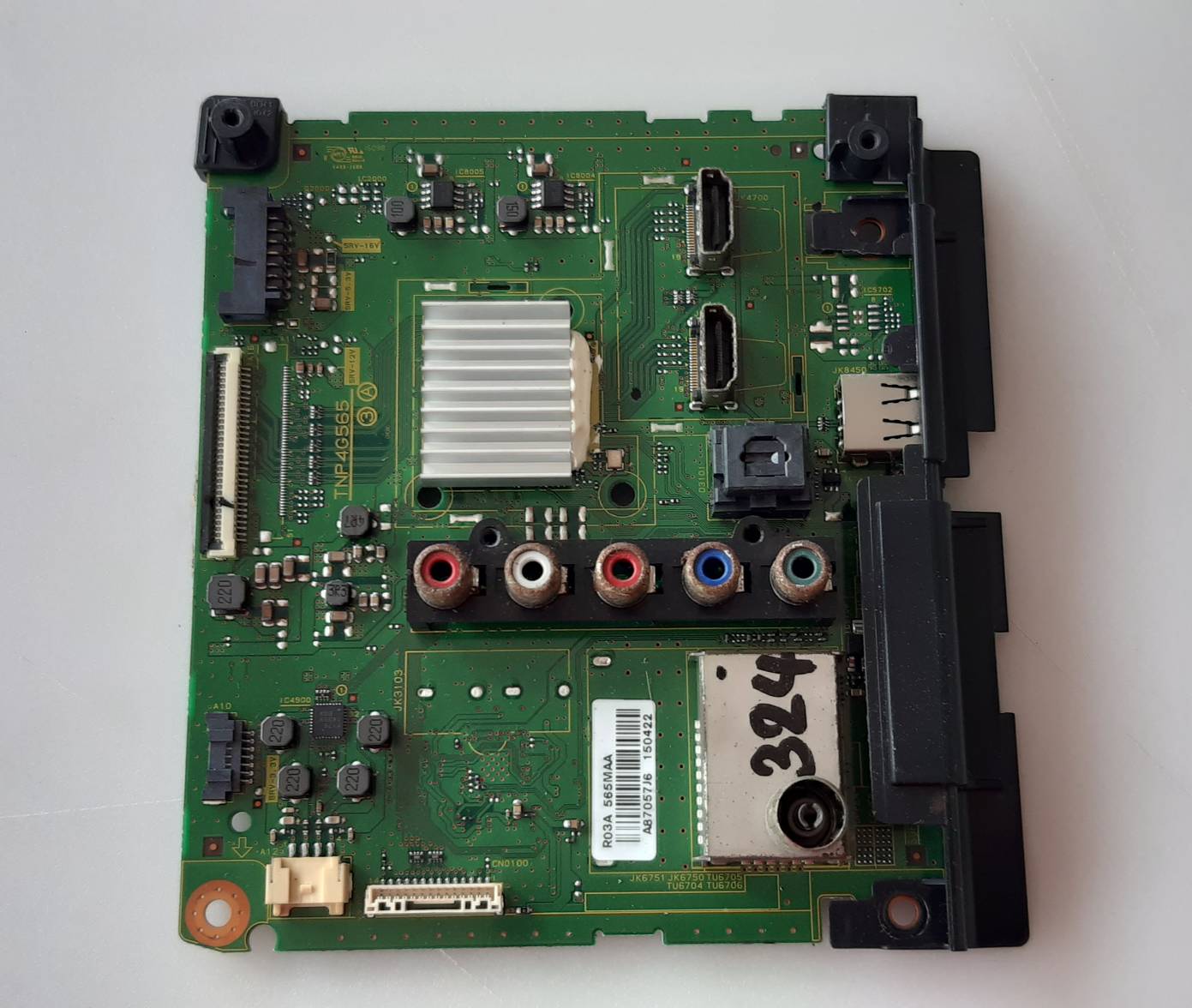 อันที่ 324 Panasonic TH-32A410T ซีสเตร็ม TNP4G565 30PIN ดีเทสแล้ว