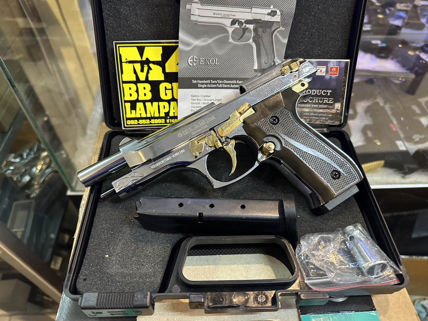 EKOL Jackal Dual เงินเงา ไกรทอง ลายไทย