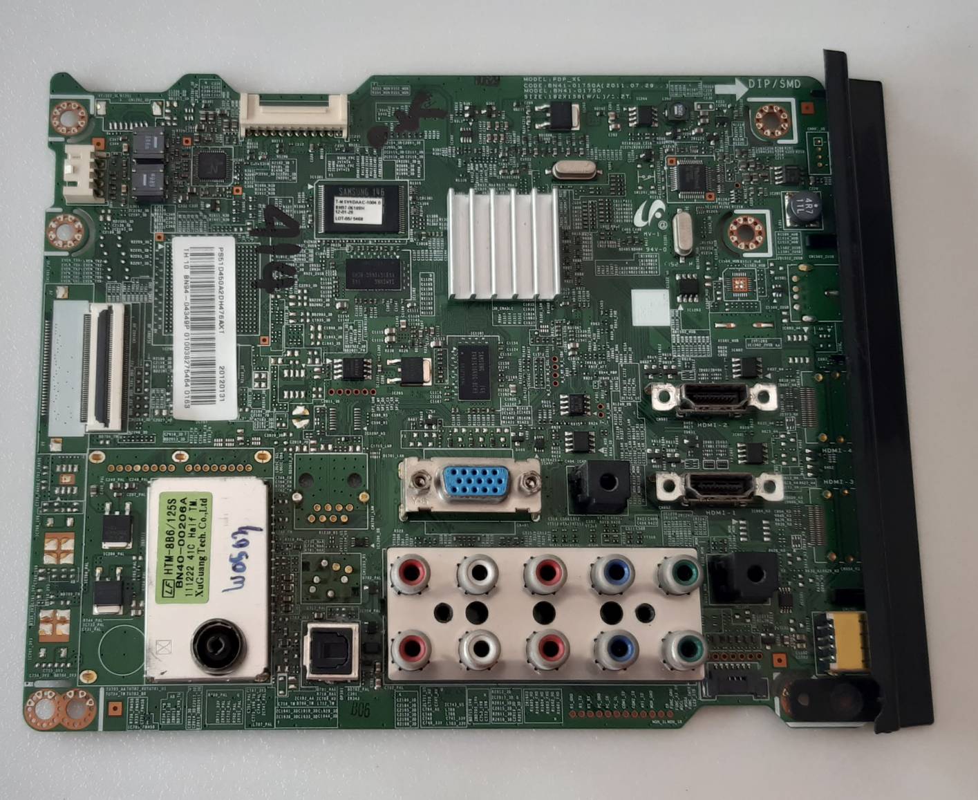 อันที่ 414 Samsung PS51D450A2 ซีสเตร็ม BN41-01750A BN94-04349P ดีเทสแล้ว
