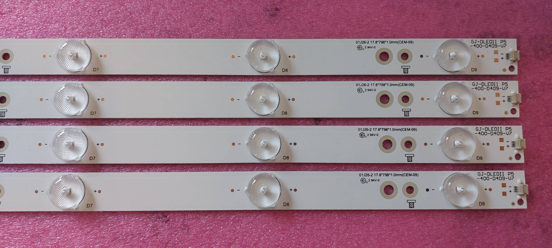 หลอดใหม่อันที่ 821 PHILIPS 40PFT5100 หลอด9ดวง4แถว 5828-K2T38V4D-F-03968 D2P5C40-ADC2 LB-PF3528-GJD2p5c404x9-h