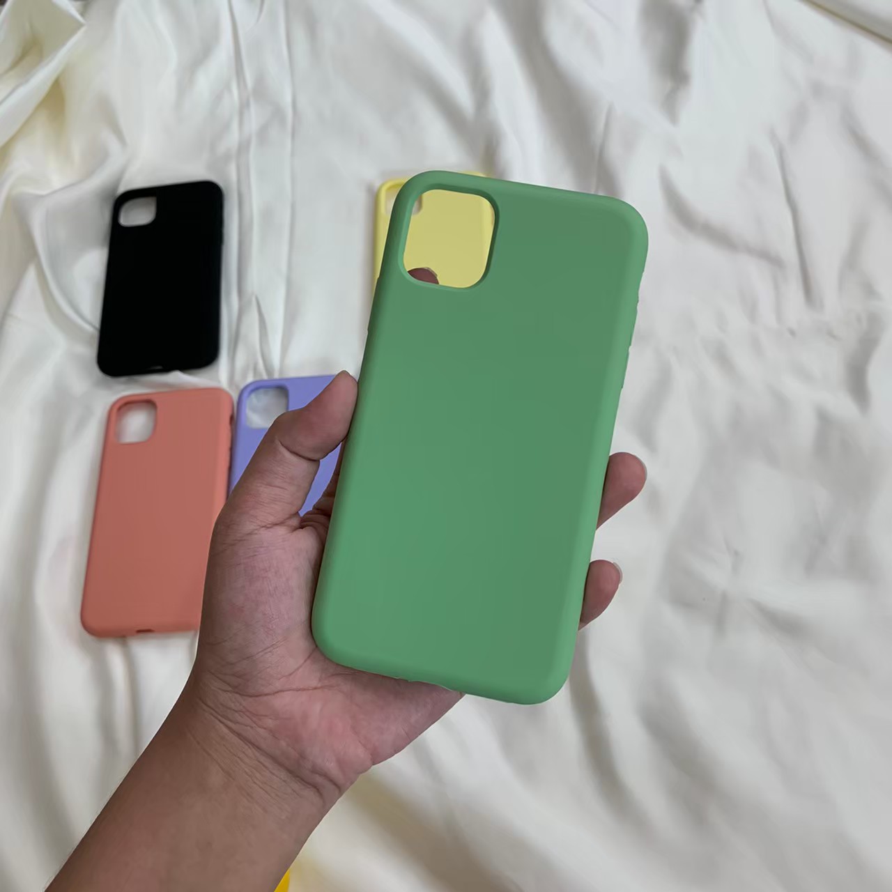 Silicone Case (green colors) ** สำรองสี 1 สีกันหมด **