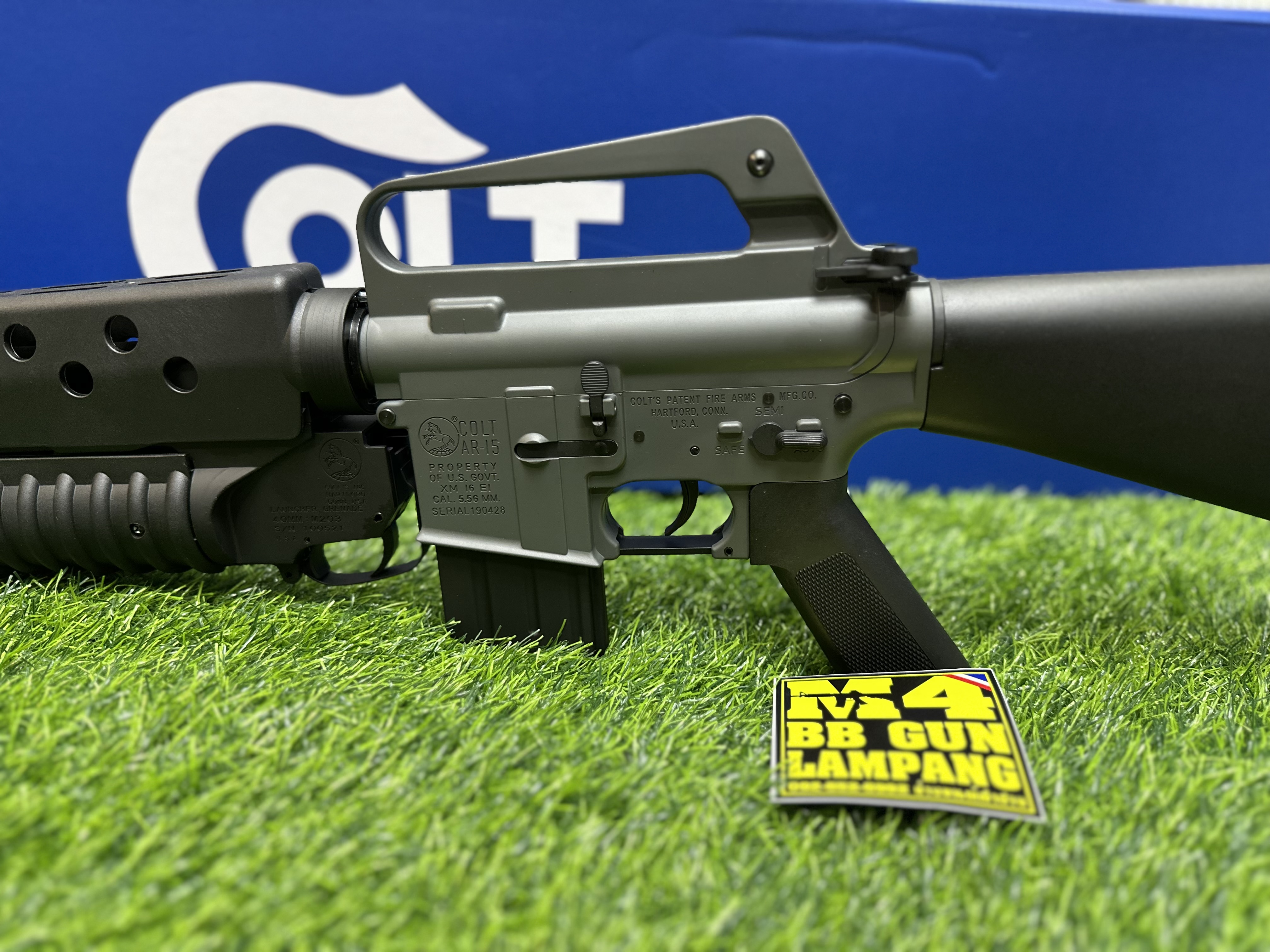 E&C x Cybergun 703 S4 M16A1 + M203