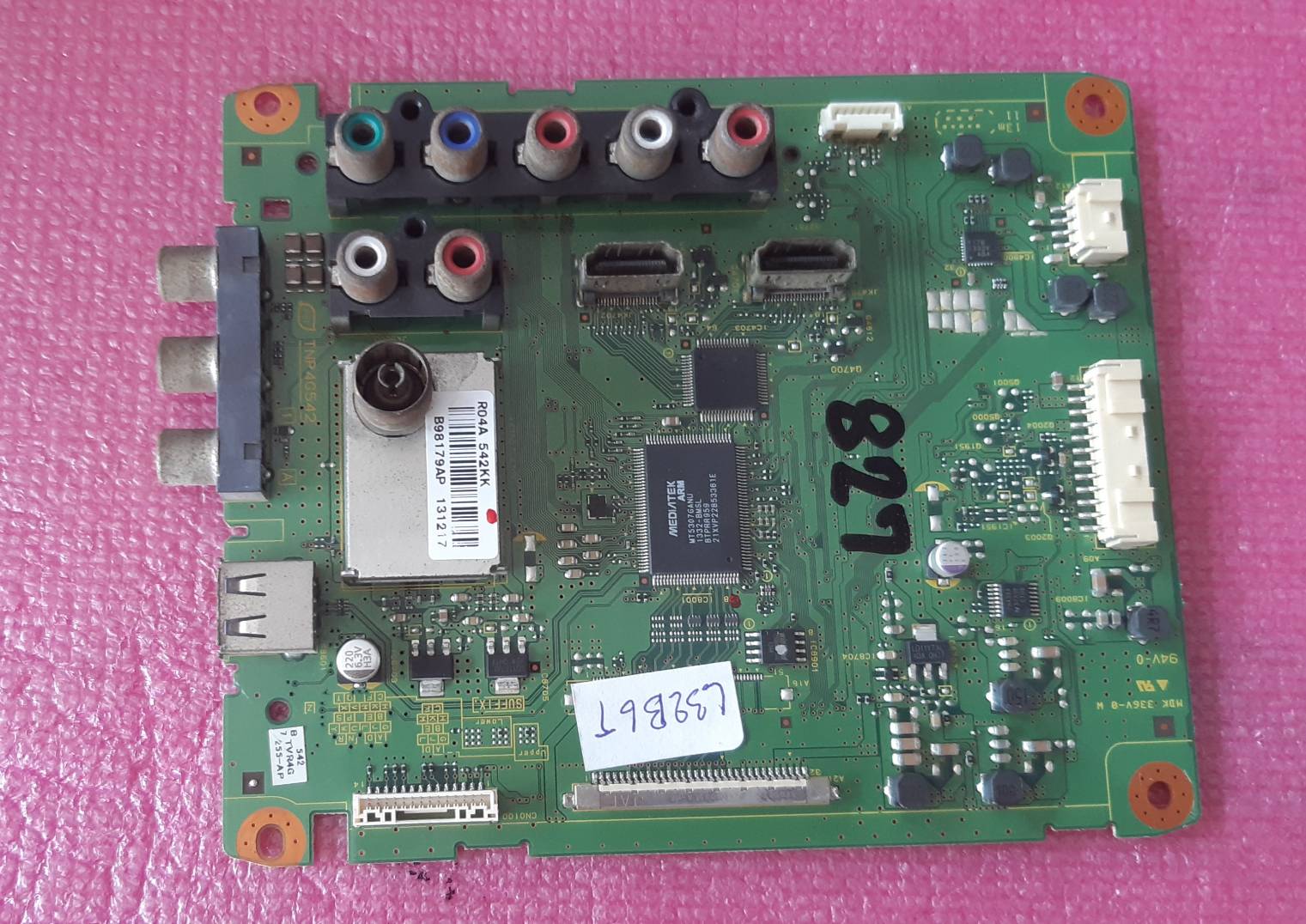 อันที่ 827 Panasonic TH-L32B6T ซีสเตร็ม TNP4G542 30PIN ดีเทสแล้ว