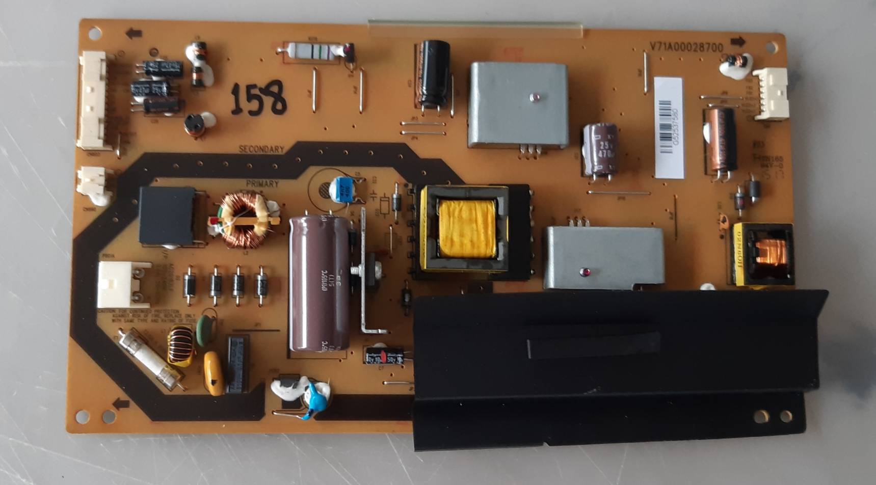 อันที่ 158 TOSHIBA 29P1300VT ซัฟฟลาย V71A00028700 ดีเทสแล้ว