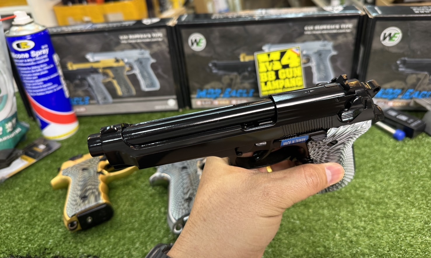 WE M92 EAGLE Full Auto GBB (Black)