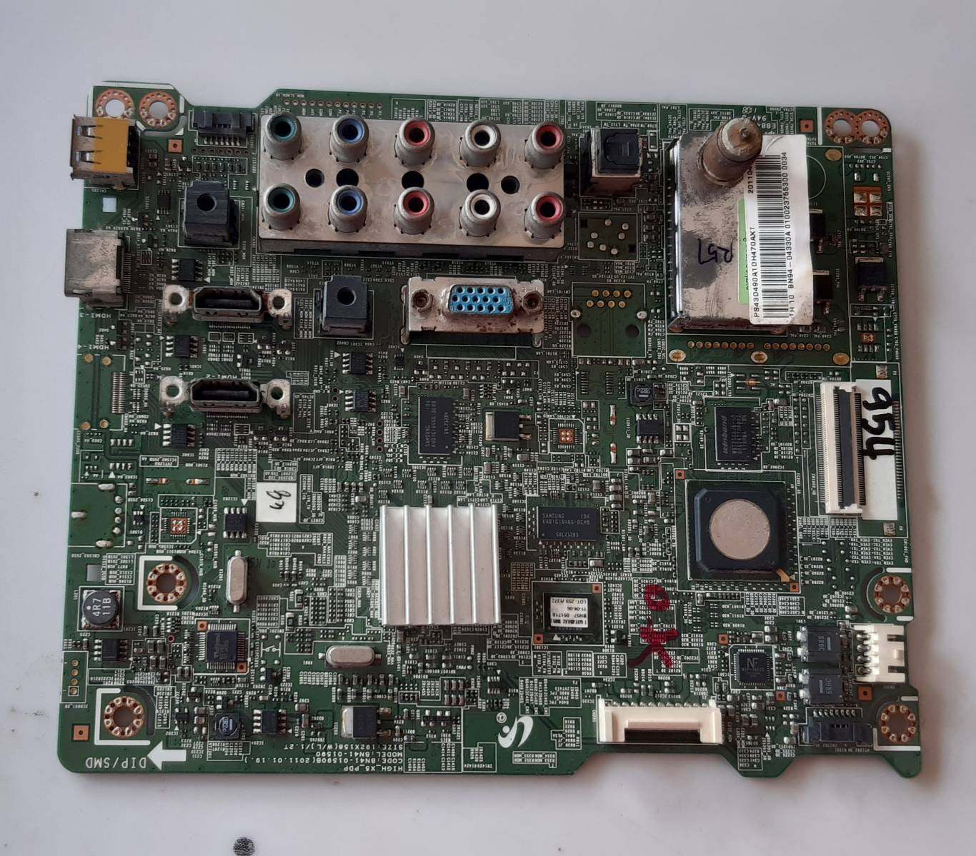 อันที่ 954 Samsung PS43D490A1 ซิสเตร็ม BN41-01590 ดีเทสแล้ว