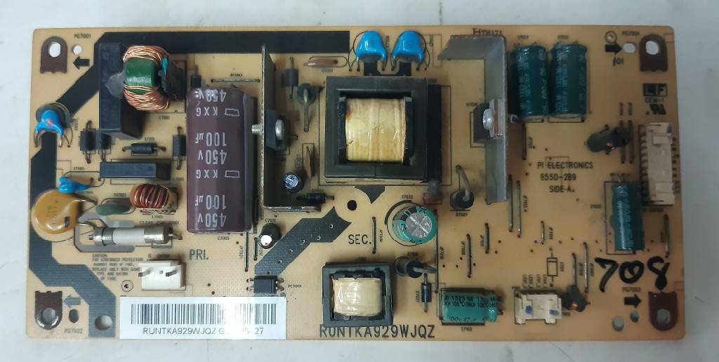 อันที่ 708 SHARP LC-32LE240M ซัฟฟลาย RUNTKA929WJQZ ดีเทสแล้ว