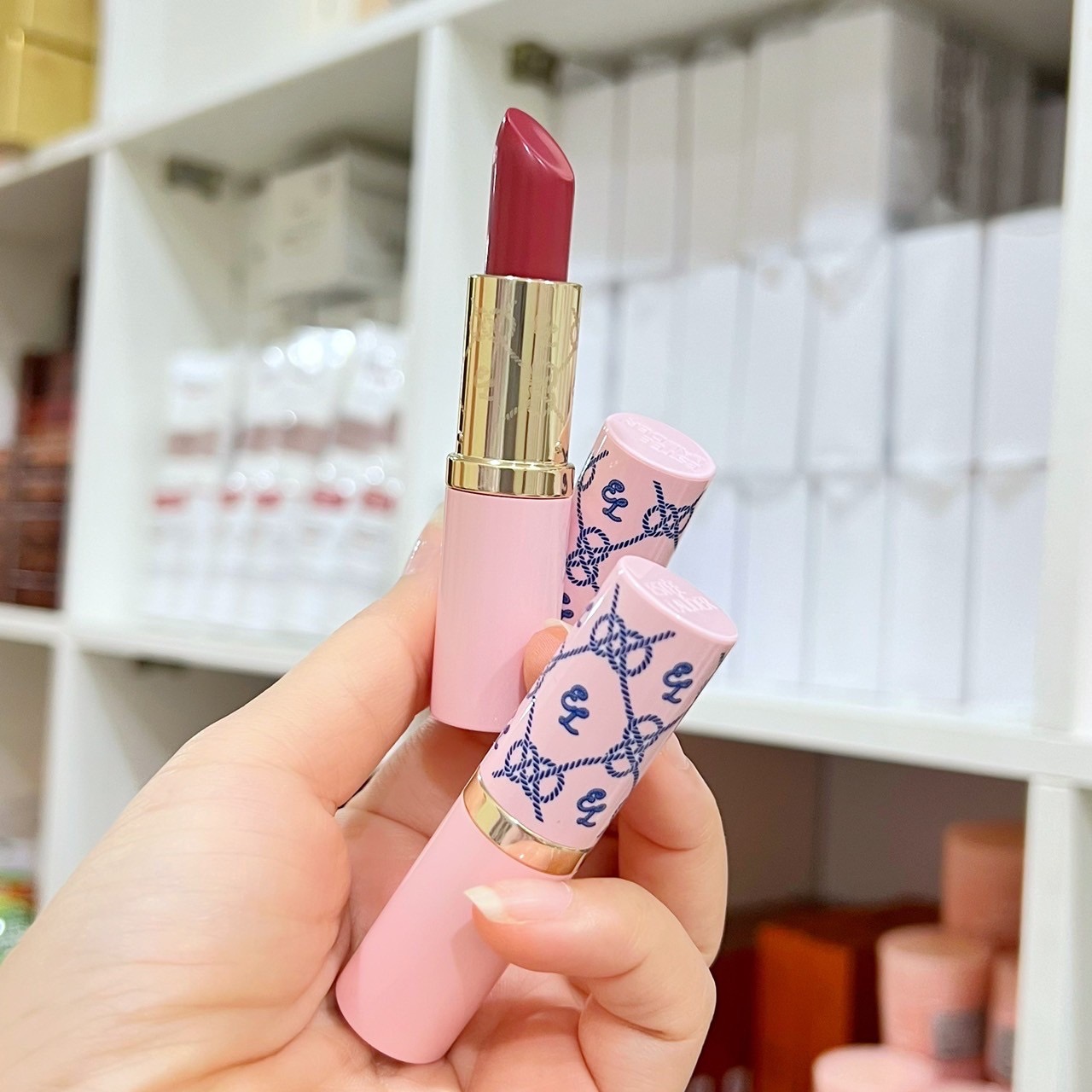 ลิปสติก Estee Lauder Pure Color Lipstick 2.8g # Rose Goddess (No Box)