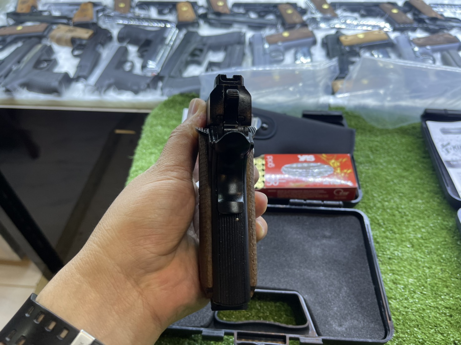 KUZEY M1911 ลาย Series 80 ลำกล้อง 5" ดำ