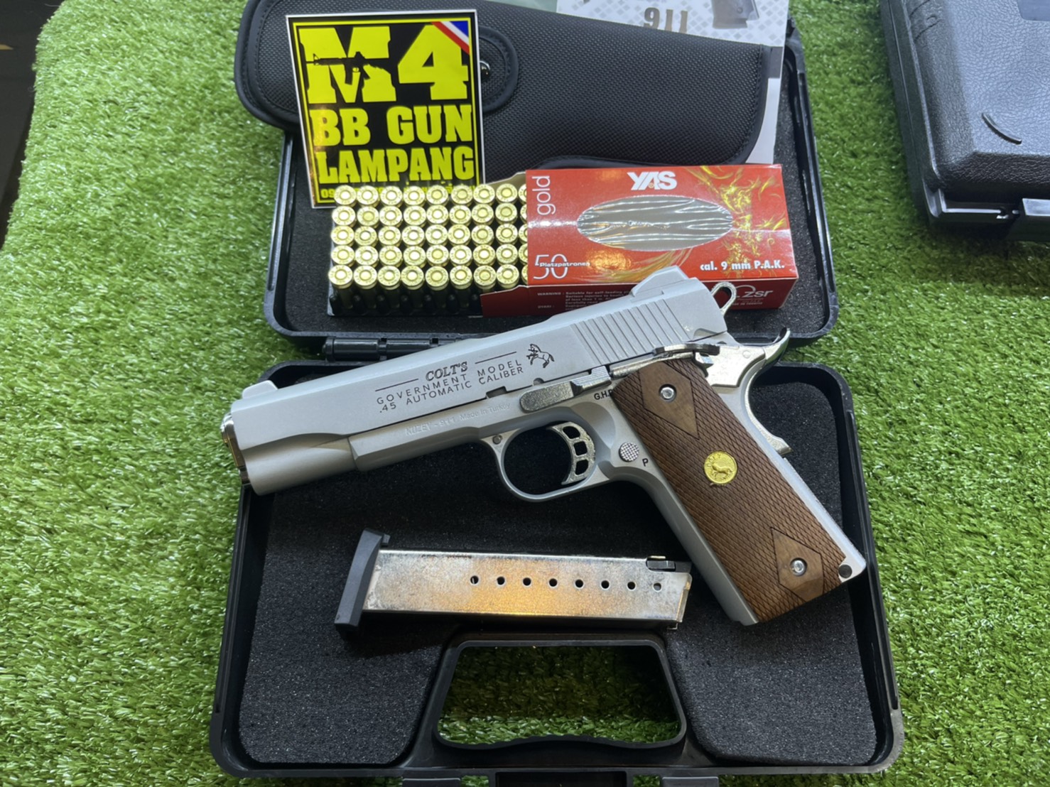 KUZEY M1911 ลาย Government ลำกล้อง 5" ซาติน