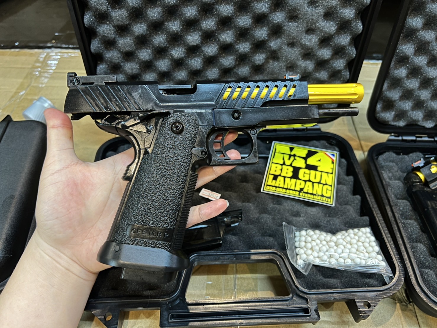 Golden Eagle GE3338-Hi-Capa 5.1 RAZOR ท่อทอง