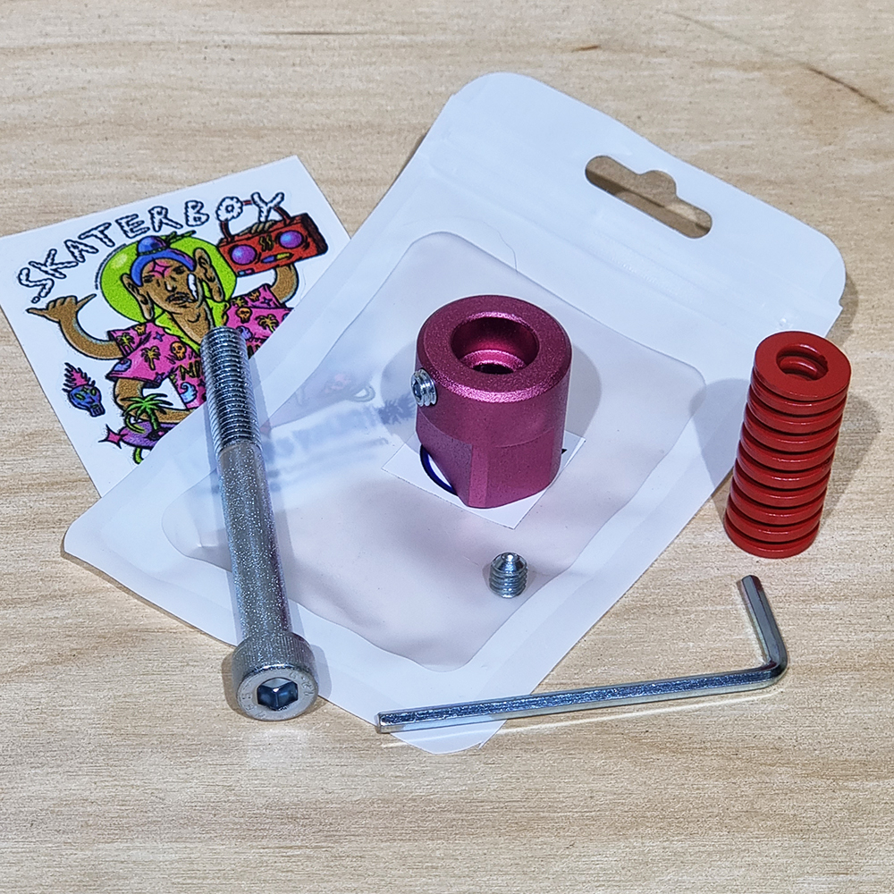 [0313][พร้อมส่ง]ชุดเบ้าสแตนเลส กันน็อตยึดสปริงคลาย adapter SM S7 ทำสี สวยงาม