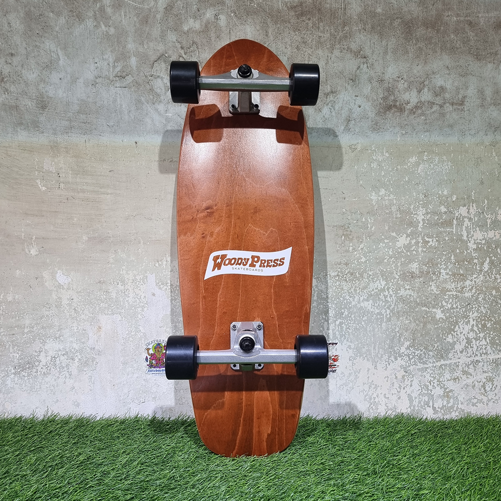 0202 เซิร์ฟสเก็ตบอร์ด Woody Press ทรัคสปริง Carving Thruster 2 ขนาด 32นิ้ว 33นิ้ว