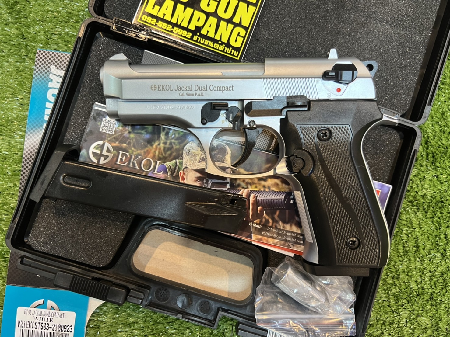 EKOL Jackal Dual Compact บรอนซ์เงิน