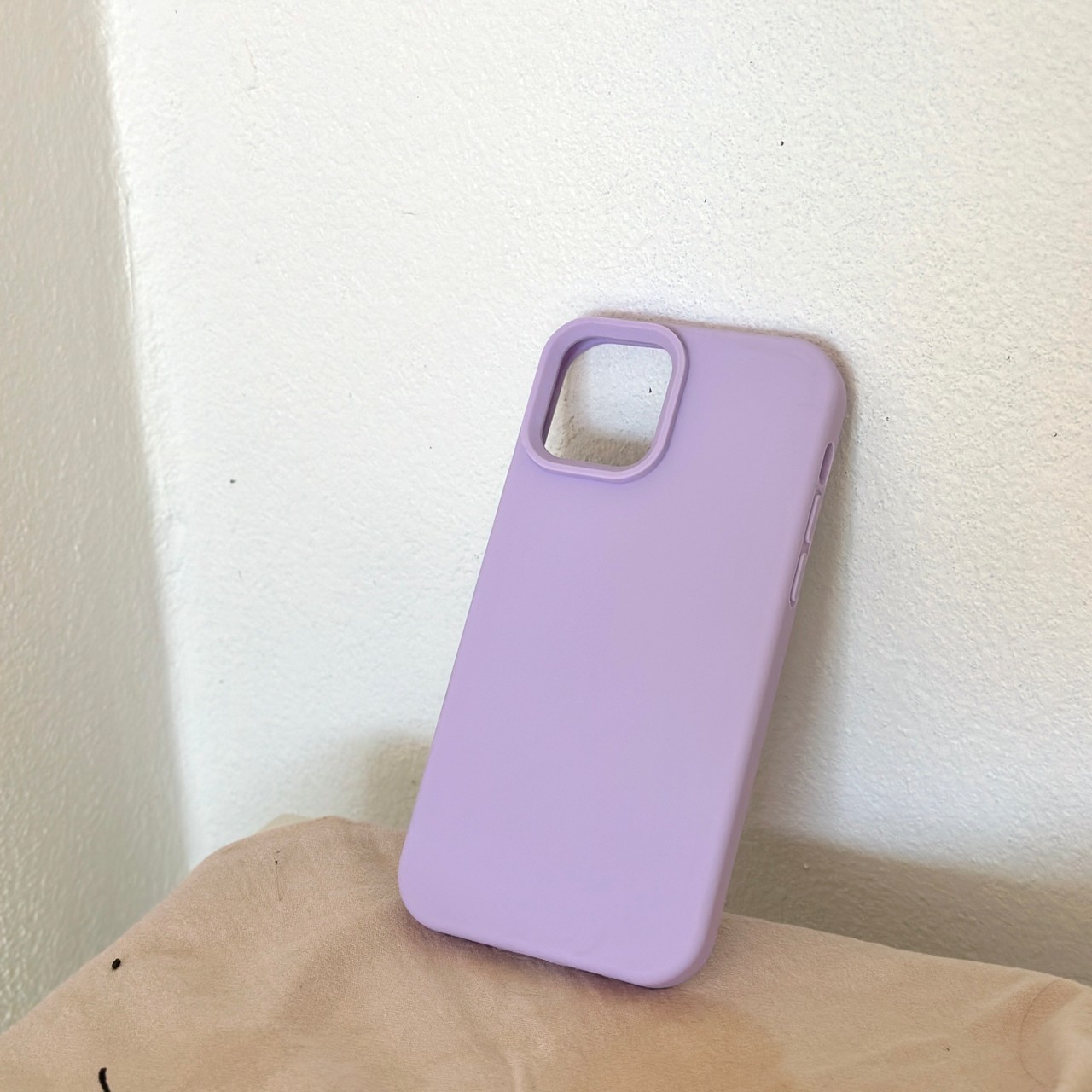 Silicone premium Case v.2 (pastel purple colors)