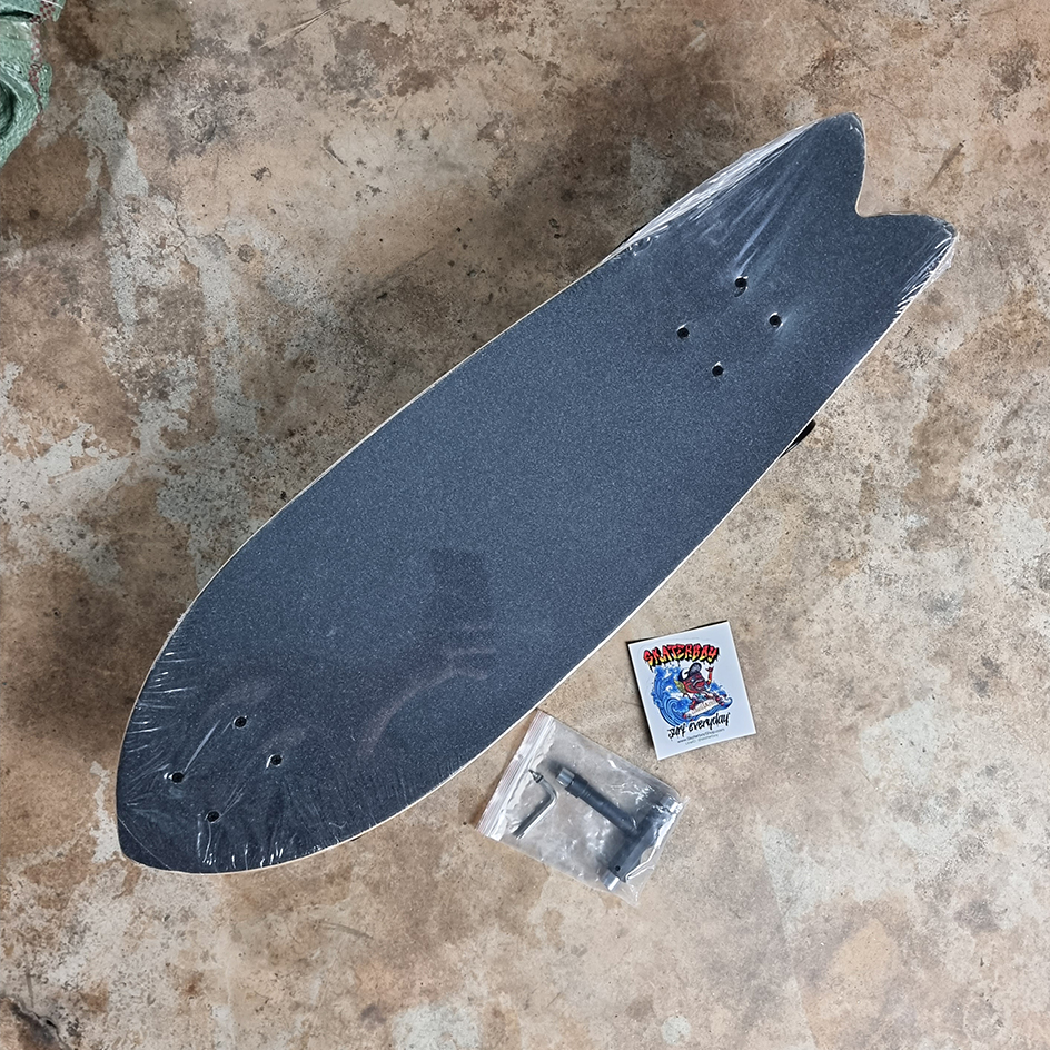 0201 Surf skate บอร์ด32นิ้ว แนะนำสูงไม่เกิน150cm เลี้ยว40,50องศา พร้อมเล่น