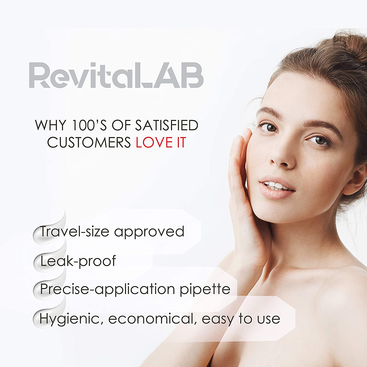 RevitaLAB Power Face Serum with Collagen, Matrixyl and Hyaluron, 30ml 0 กก.