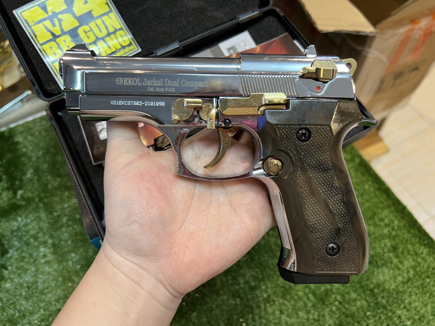 EKOL Jackal Dual Compact เงินเงา-ไกรทอง