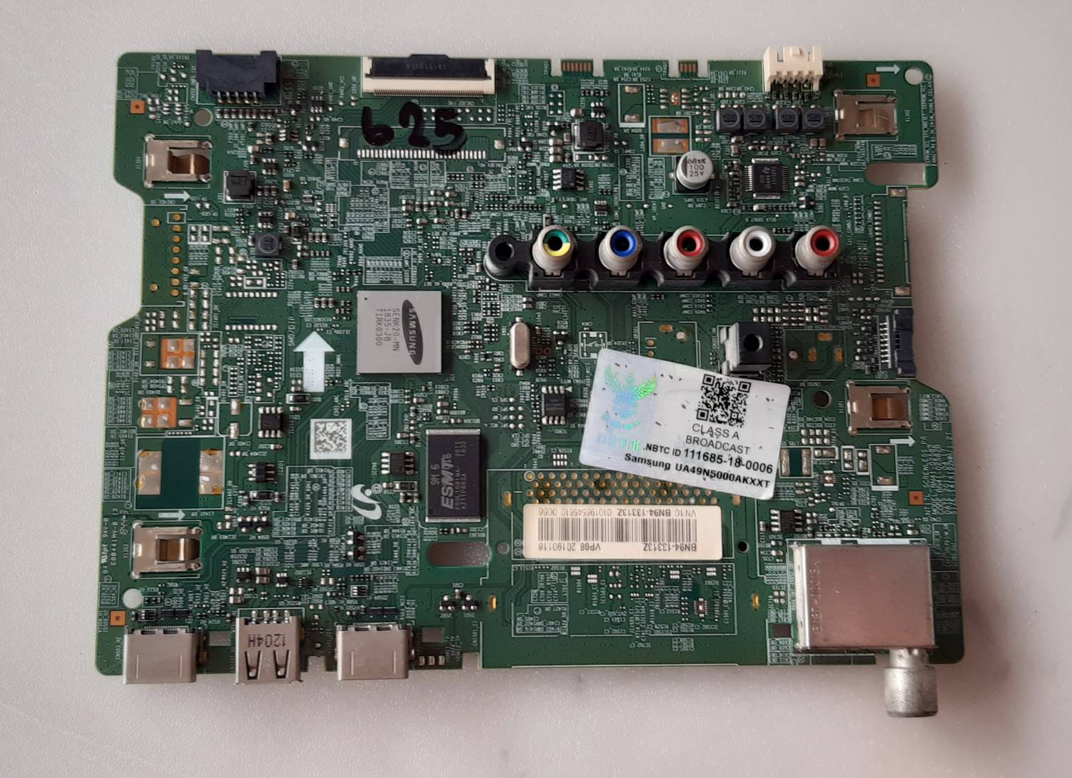 อันที่ 625 Samsung UA49N5000AK ซีสเตร็ม BN41-02582B ดีเทสแล้ว