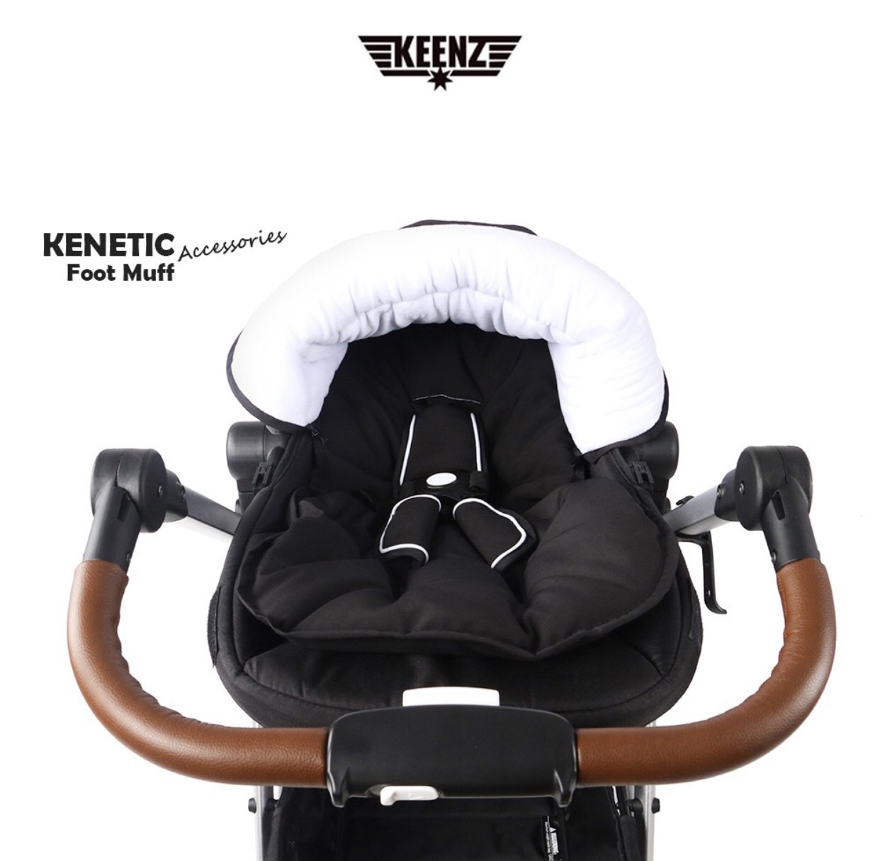 Keenz - Kinetic Footmuff ที่คลุมเท้ากันหนาว สำหรับรถเข็น KEENZ KINETIC (ต่อ 1 ที่นั่ง)